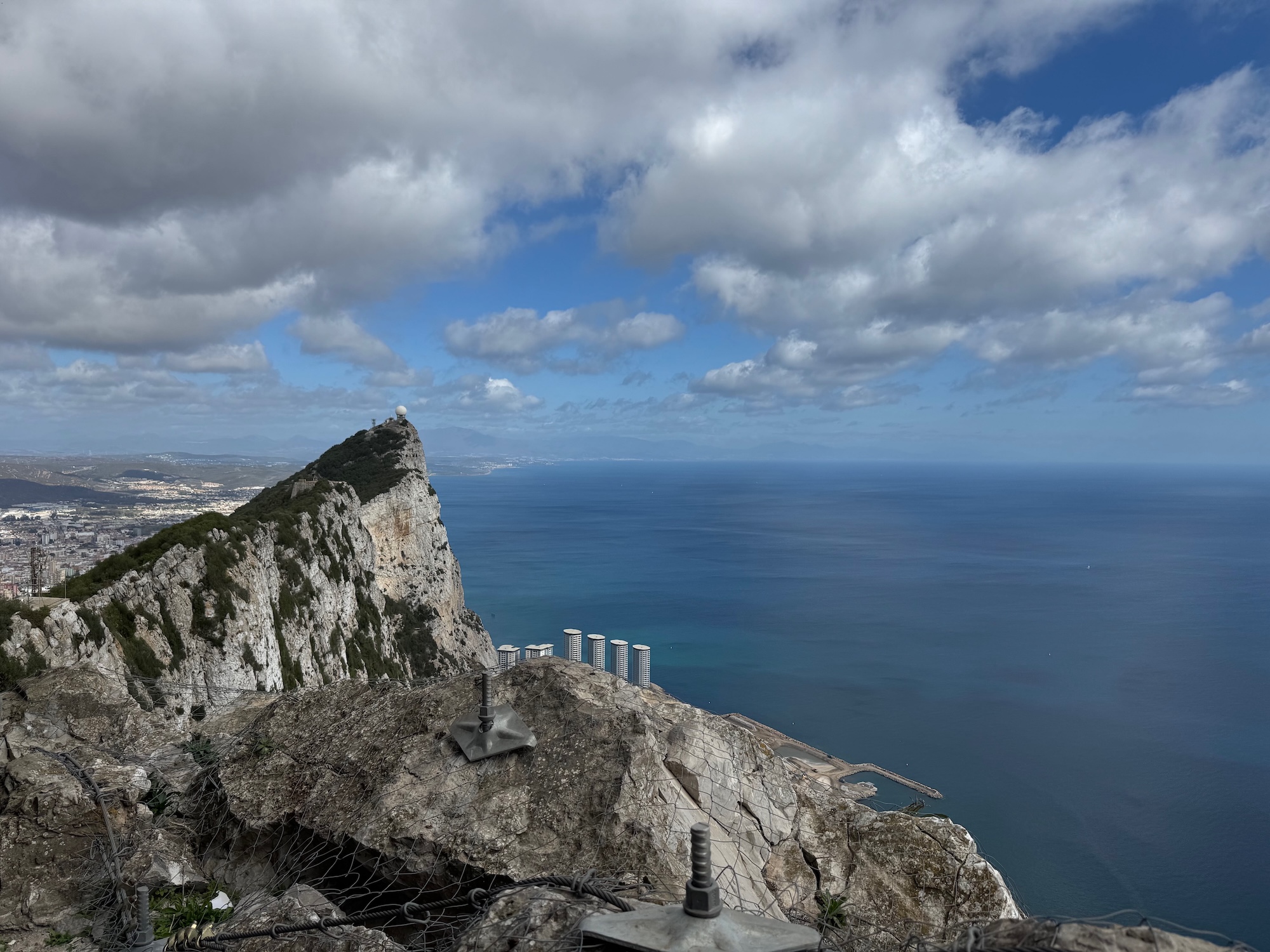 Wunderbarer Ausblick auf das Mittelmeer